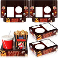 Faccito 36 Pcs Movie Night Snack Trays Movie Theater Snack Boxes Night Supply by Faccito