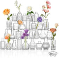 Glass Bud Vase Clear Bud Vases Set of 30 by ODDMUCK