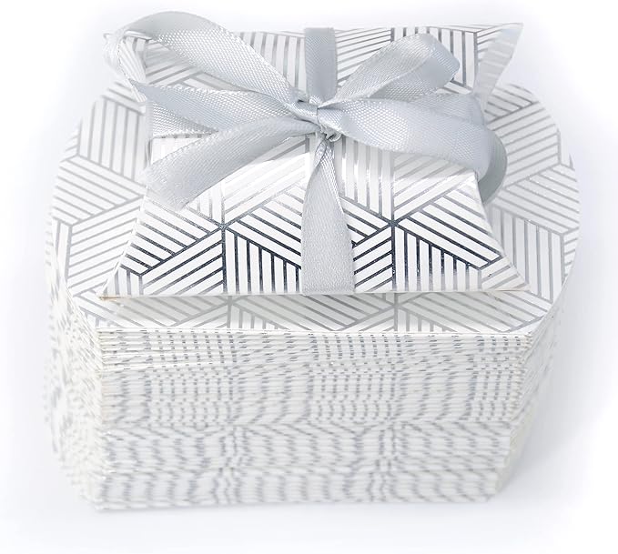 Aokbean 100 Pack Mini Pillow Candy Box Small Gift Boxes - Image 4