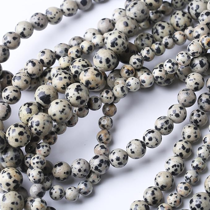 Quail Egg Stone Beads Gemstone Round Crystal Energy Jade Beads Stone Beads - Image 4