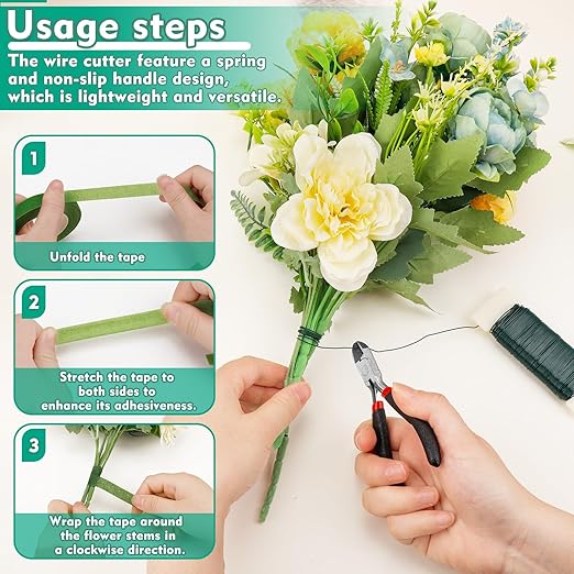 Floral Tape and Wire, Arrangement Tools Kit - Image 5