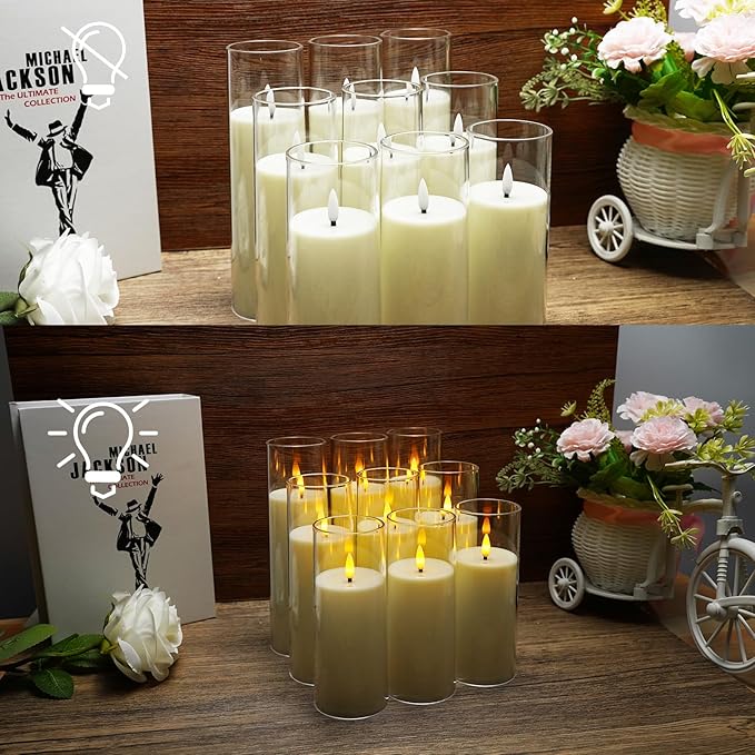 Flickering Flameless Candles Battery Operated - Image 3
