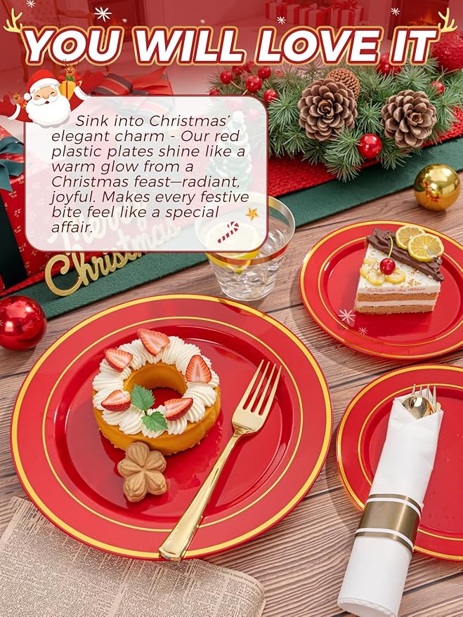 350Pieces Christmas Plates - Image 6