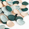 Floroom 300pcs Rose Petals Emerald Green Champagne Faux Silk Flower Petals by Floroom