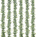 Lvydec 6 Pack Artificial Eucalyptus Garland, Fake Eucalyptus Greenery Garland by Lvydec