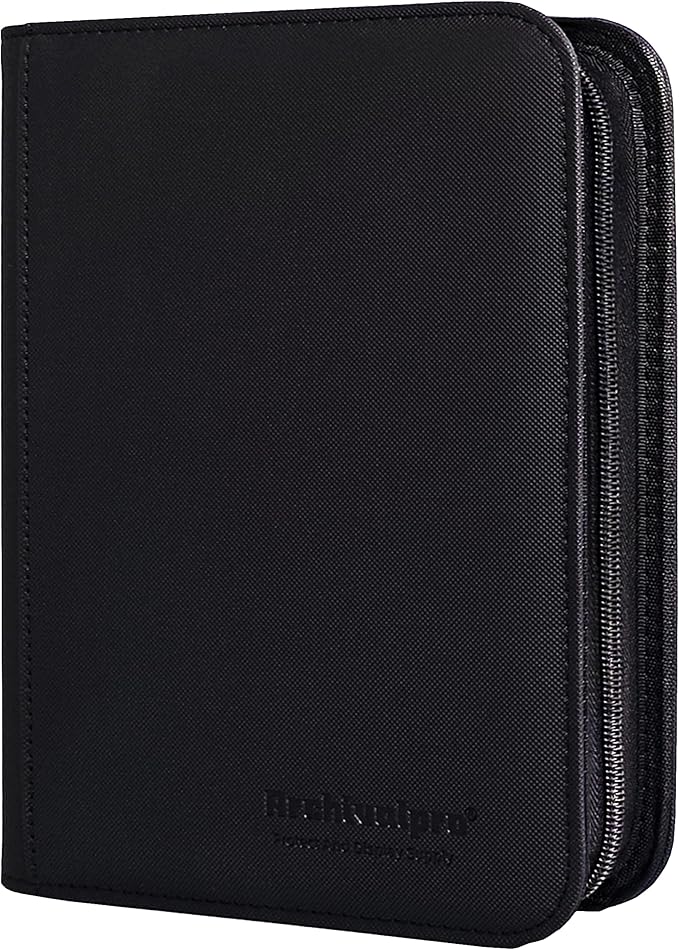 4 Pockets Premium Card Binder 160 Cards Trading Card Binders No Ring Card by TradingCardProtectionExpert