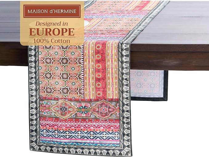 Maison d' Hermine Table Runner 100% Cotton Single Layer Table Runners 108 by MaisondHermine