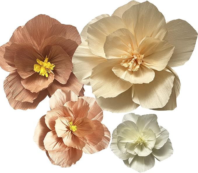 BRT Bearingshui Crepe Paper Flowers Decoration - Image 3