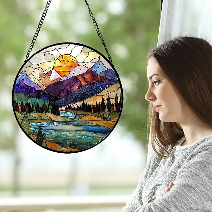 Stained Glass Window Hanging - Image 2