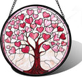 Stained Glass Window Hanging, Mom 7.8 in by DASTOLL