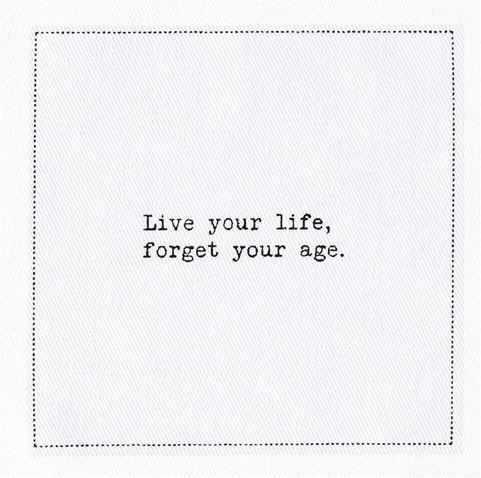 Five Star Napkins 70th Birthday Quotes White Cotton Cocktail Napkins, Beverage - Image 7