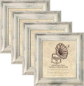 5x5 Picture Frames Set of 4 Vintage Photo Frame, Rustic Retro Photo Frame by TKYGU
