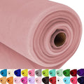 Dusty Rose Tulle Fabric Roll Spool Bolt Large Tulle Wedding Party Decoration by AblemeDeco
