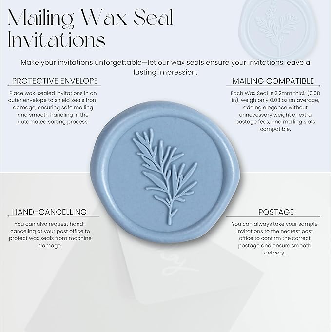 Wax Seal Stickers Premium Envelope Seal Stickers - Image 9