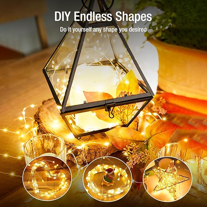 6 Pack Fairy Lights Battery Operated - 7ft 20 Led Twinkle Lights 3 Modes - Image 4