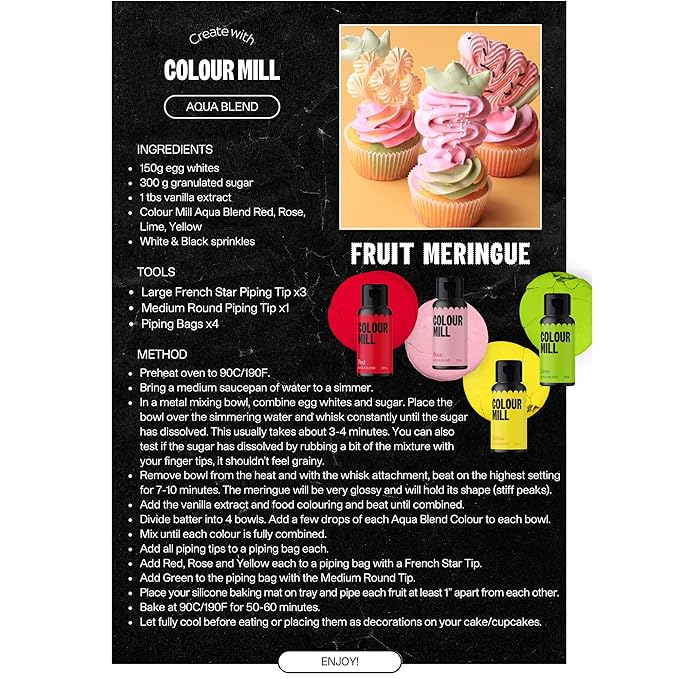 Colour Mill Aqua Blend Water-Based Food Coloring, 20 Milliliters Red - Image 4