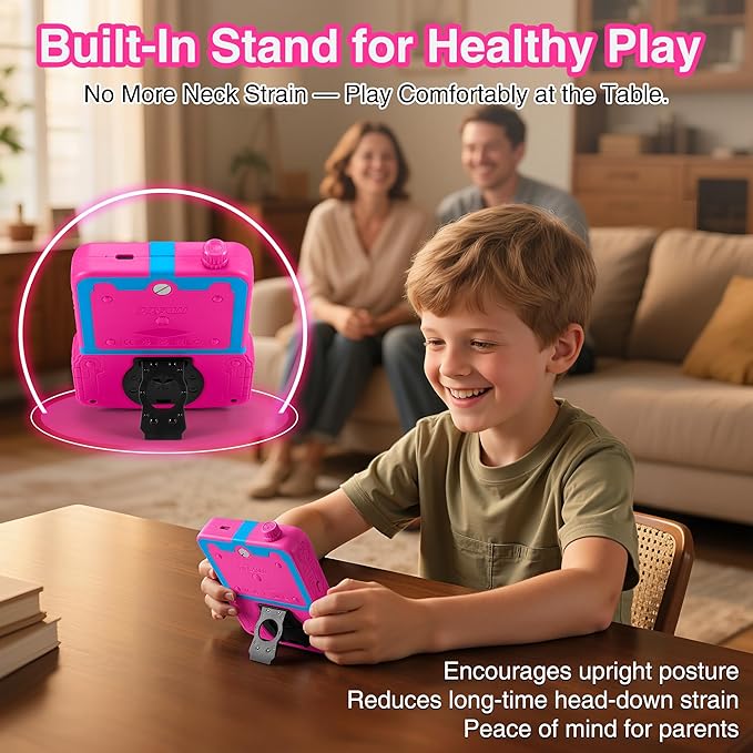 Handheld Game Console for Girls, 220 Retro Games Built-in, 3.5'' HD IPS Screen - Image 5