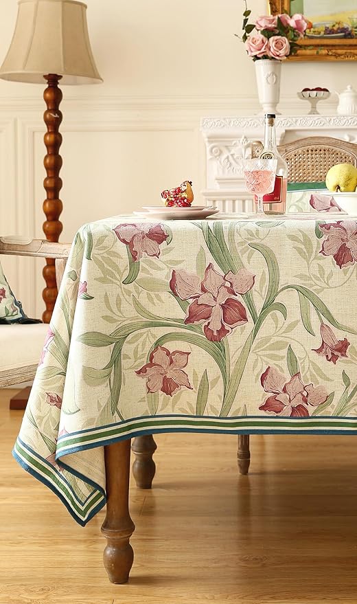 patdrea Designer French Green Small Tablecloth - Image 9