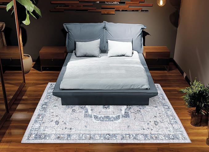 Bloom Rugs Washable Non-Slip 4' x 6' Rug - Image 8