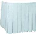 Ultimate Textile Pleat Polyester Fabric Table Skirt by UltimateTextile