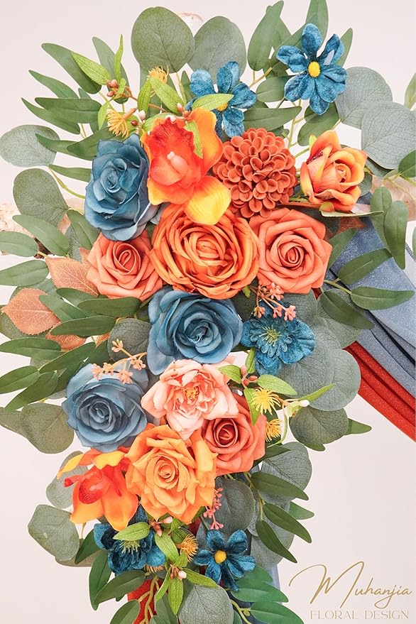 Artificial Wedding Arch Flowers Kit, Ceremony Decoration, Floral Outdoor Party - Image 3