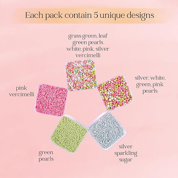 Confect Love Party Sprinkles – Edible Cake Decorating Mix - Image 2