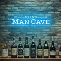 Custom Man Cave Neon Sign for Wall Decor, Personalized LED Neon Home Bar Name by MiMaikNeonSign