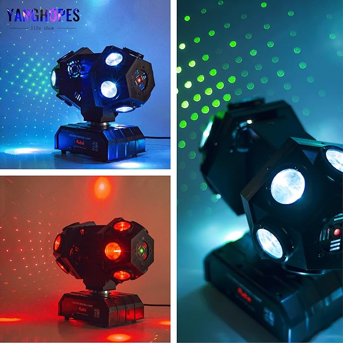 Moving Head DJ Light with Rotating Beam - Image 2
