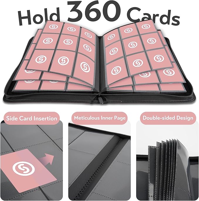 Card Binder 9 Pocket for 360 Cards - Image 4