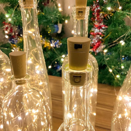 10 Pack Wine Bottle Lights - Image 2