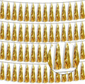 4P Gold Foil Fringe Tassel Banner Garland Metallic Tinsel Streamers Wall by Xuuf