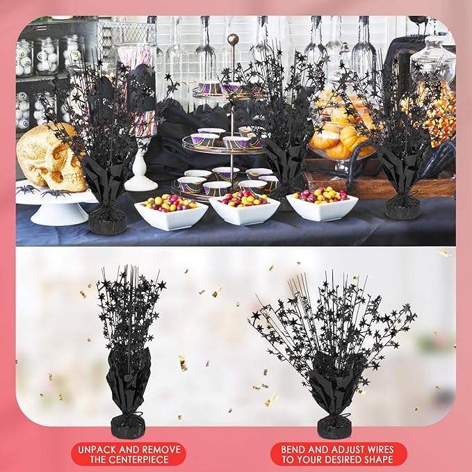 6 Pack Star Table Centerpieces for Party, Birthday Table Decorations for Kids - Image 2