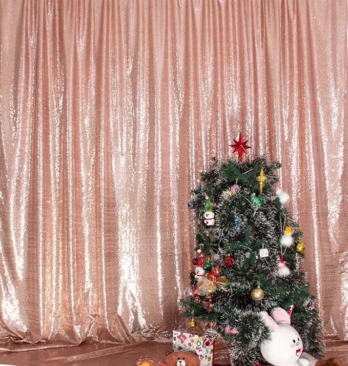 SquarePie Sequin Backdrop Not See Through Thick Stain Background - Image 9