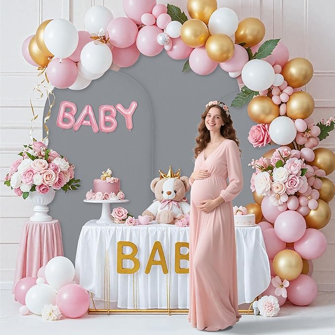 7.2FT Wedding Arch Covers Arch Backdrop Cover Arch Stand Covers Set Arch Cover - Image 3