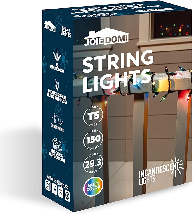 Joiedomi Multicolor Christmas String Lights - Image 9