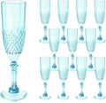 Plastic Champagne Flutes, for Weddings Bachelor Parties Toasting and Events by LEYIQUCHAMPAGNEWINEGLASSES