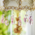 H&D HYALINE & DORA 3Inch Crystal Suncatcher Bauhinia Prisms Pendants 10Pcs by HDHYALINEDORA