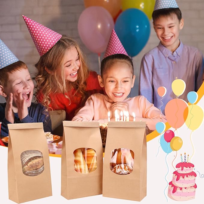 Moretoes 55pcs Medium Bakery Cookie Bags - Image 6
