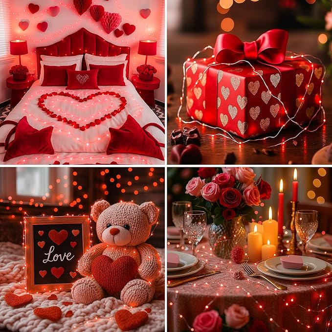 12 Pack Fairy Lights Battery Operated - 7ft 20 Led Twinkle Lights 3 Modes - Image 7