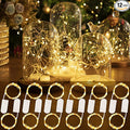 HXWEIYE 12 Pack Fairy Lights Battery Operated, Warm White 7ft 20LED Mini by LightUpYourHomewHXWEIYE