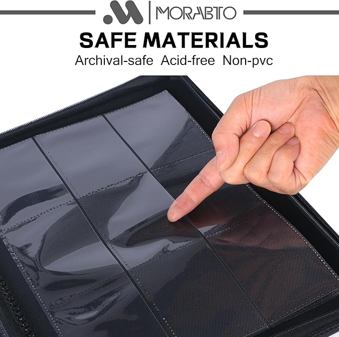 Card Binder 9 Pocket, Trading Card Binder Holds up to 360 Cards - Image 5