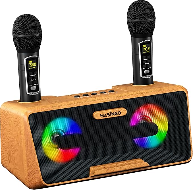 MASINGO Karaoke Machine for Adults and Kids by MASINGO