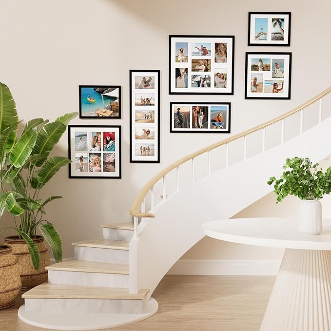 Vittanly 14x14 Collage Picture Frame, Displays 6Pcs 4x6 Pictures - Image 3