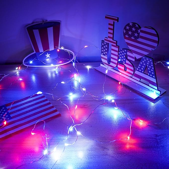 Christmas Fairy Lights Decorations, Waterproof 16FT 50 LED String Light Indoor - Image 7