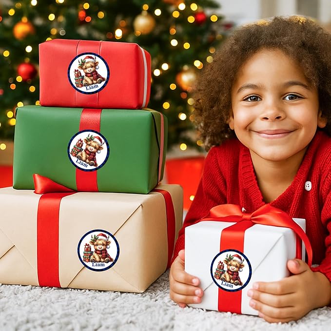 Personalized Christmas Stickers - Image 6