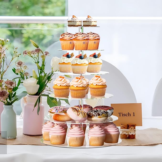Cupcake Stand, 6 Tier Cupcake Stand - Image 4