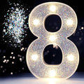 Pooqla Marquee Light up Numbers, Lighted Numbers by Pooqla