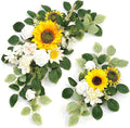 Wedding Decor Welcome Sign Flower Backdrop Garland by Piklado