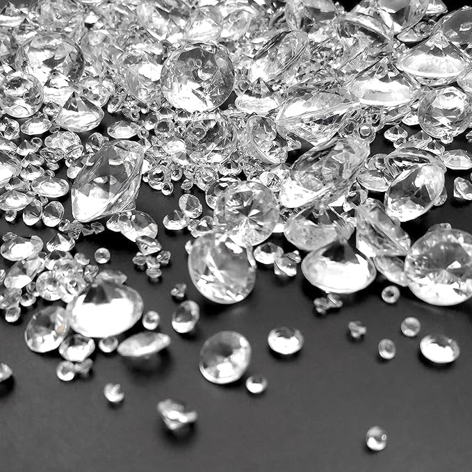 1000 pcs Acrylic Diamond Gems by XHKDSYMC