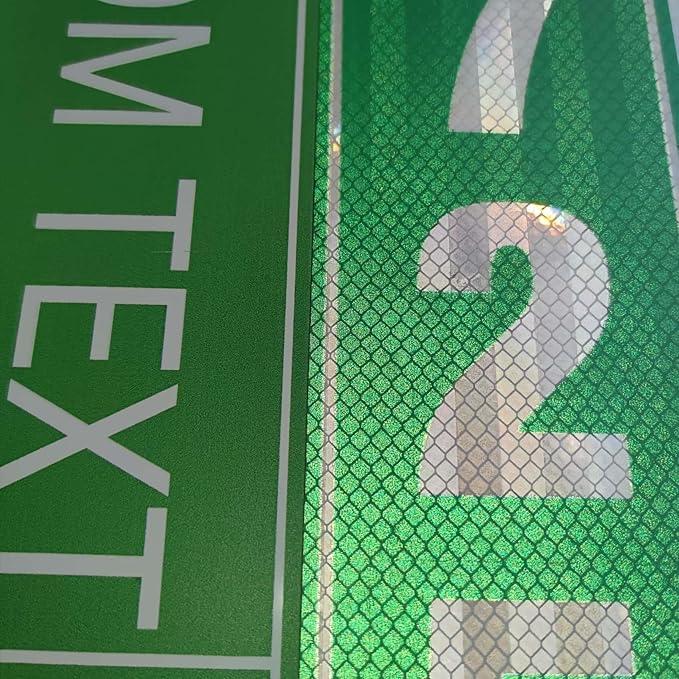 Custom Street Sign, Reflective Option, 12x36 Inch, Rust Free Aluminum, - Image 4